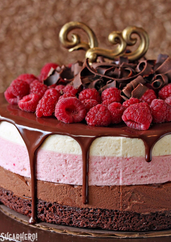 chocolate-raspberry-mousse-cake-3